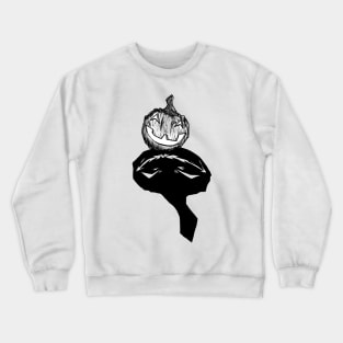 Jack-o'-lantern Shadow Crewneck Sweatshirt